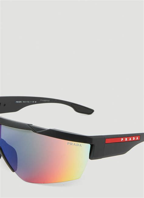 prada linea rossa ps03xs sunglasses|Amazon.com: Prada sunglasses mens PS 03XS Black .